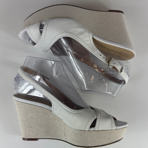 Naturalizer Shoes - Naturalizer Zander Leather Wedge Platform Sandals